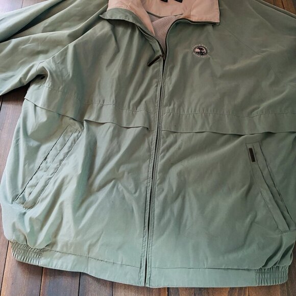 Vintage TEHAMA Pebble Beach Green Golf Full zip Windbreaker Size XXL (Y8) - Picture 4 of 9